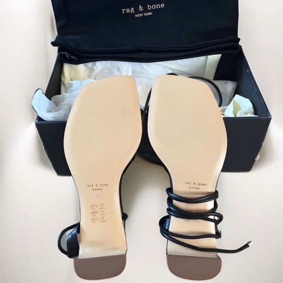 Rag & Bone Cindy Tie Strappy Sandals - Picture 13 of 16